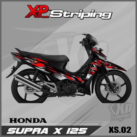 Jual Stiker Striping Lis Supra X Sticker Striping Variasi Motor