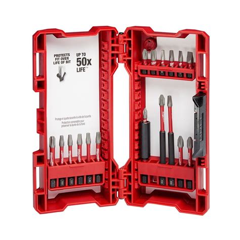 Milwaukee Tool Shockwave Impact Duty Alloy Steel Screw Driver Bit Set