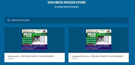 2024 BECE Mock Questions And Answers For Schools Ghana Education News