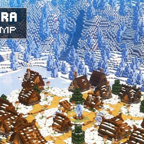 Graysun Minecraft Builds On Instagram Minecraft Tundra Village