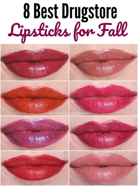 8 Best Drugstore Fall Lipstick Colors Fall Lipstick Fall Lipstick Colors Best Drugstore Lipstick