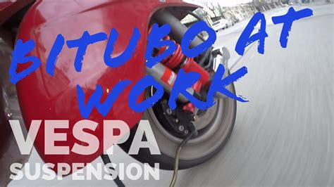 BITUBO Vespa Shock Absorbers AT WORK Vespa Suspension YouTube