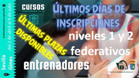 Últimos días y últimas plazas para las inscripciones a los Cursos de