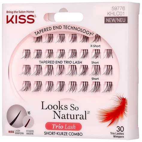 Kiss Haute Couture Trio Lashes Short Combo False Eyelashes