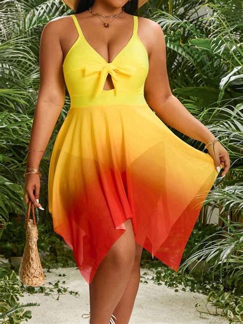 Shop Plus Size And Curve Beachwear Shein Usa