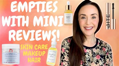 Empties With Mini Reviews Skin Care Makeup Hair Products