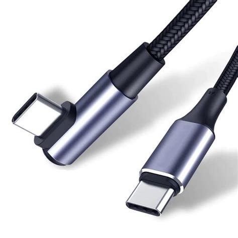 Comprar Cabo Usb Tipo C Tipo C Metros Pd W L Graus Nylon A