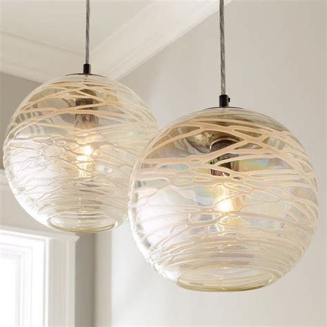 Check Out Swirling Glass Globe Pendant Light From Shades Of Light