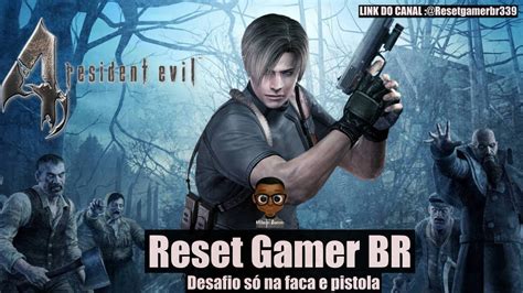 Resident Evil Cl Ssico S Na Faca E Pistola Ate Zera Youtube