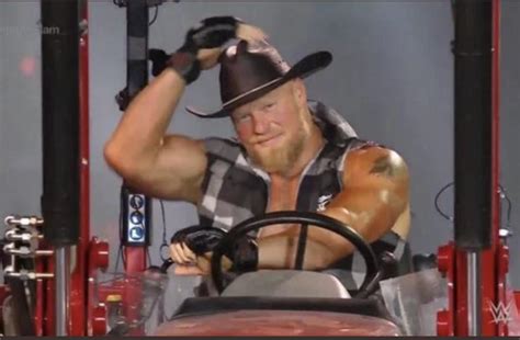 When Did Brock Lesner Begin His Farmer And Cowboy Gimmick And When Did