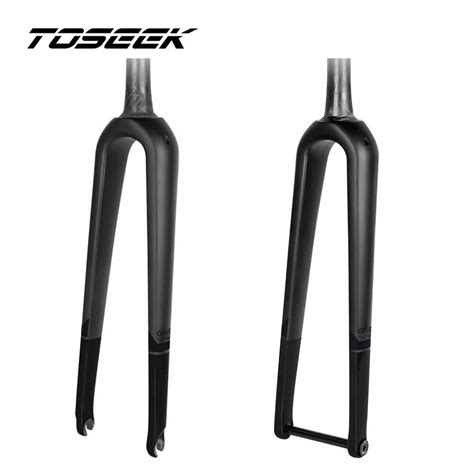 Toseek Horquilla De Fibra De Carbono Para Bicicleta De Carretera