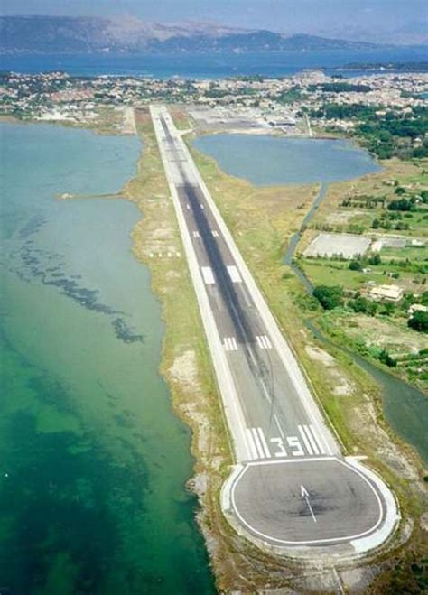 Corfu International Airport Ioannis Kapodistrias Greece Lgkr Corfu