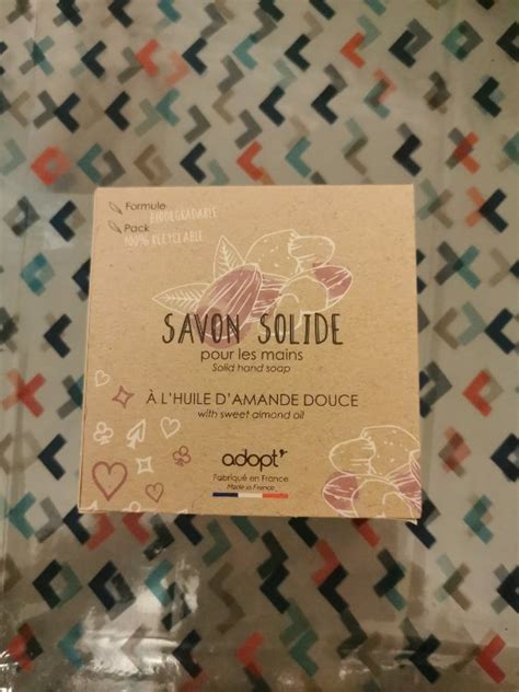 Adopt Savon solide pour les mains à l huile d amande douce INCI Beauty