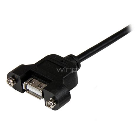 Cable Alargador De Cm Usb Para Montar Empotrar En Panel