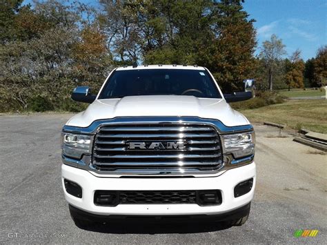 2019 Pearl White Ram 2500 Laramie Longhorn Mega Cab 4x4 136006141 Photo 3 Car