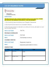 Coop Sequence Notes Fillable Form UPDATED 20211020 Pdf 1 CO OP