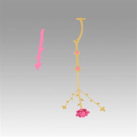 Puella Magi Madoka Magica Kaname Madoka Bow And Arrow Flower 3d Model 3d Printable Cgtrader