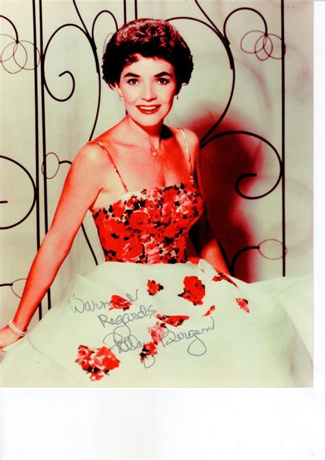 Polly Bergen Autographed Signed 8x10 Photo Photograph Singer Music