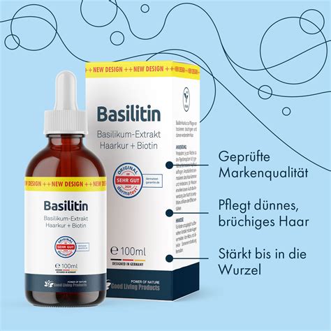 Basilitin Basilikum Extrakt Haarkur Mit Biotin Ml Shop Apotheke