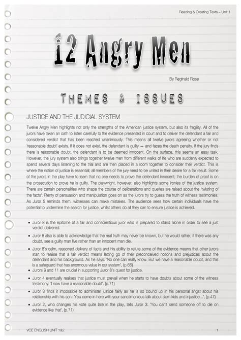 12 angry men themes by Mr K - Issuu