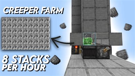 Creeper Farm 1 19 Schematic Best 1 20 Creeper Gunpowder Farm