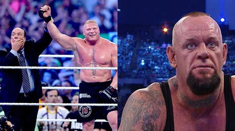 This Is The Bathroom Break Wwe Superstar On Brock Lesnar Ending The