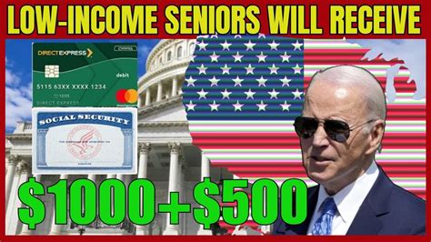 All Low Income Seniors Will Receive 1000 500 In Stimulus Checks