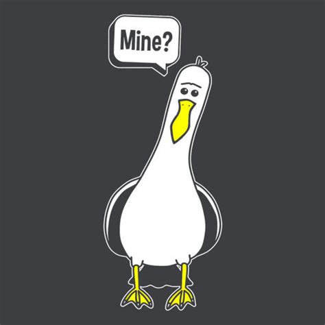 Mine? Seagulls T-Shirt - FiveFingerTees