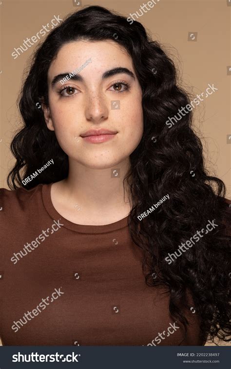 Portrait Beautiful Chilean Woman Her 20s Stock Photo 2202238497