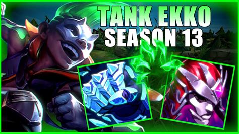 BEST TANK ITEM TO DEMOLISH TOP LANE WITH EKKO Season 13 Hyper Carry