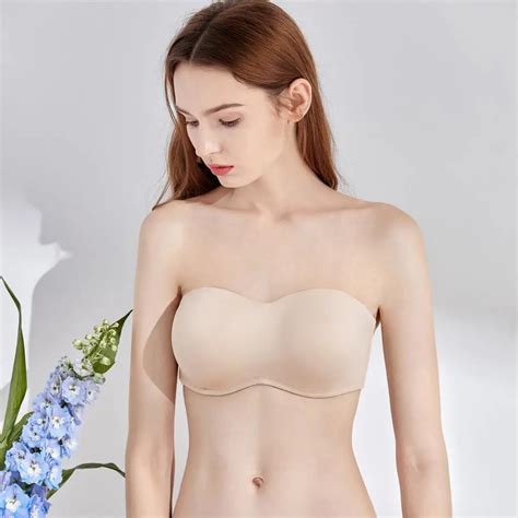 Womens Smooth Seamless Full Coverage Invisible Underwire Strapless