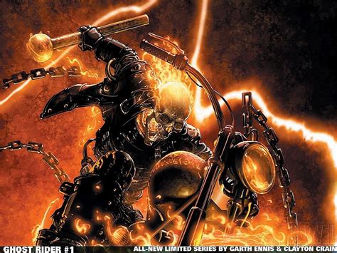 HD Wallpaper Of Johnny Blaze The Fierce Ghost Rider