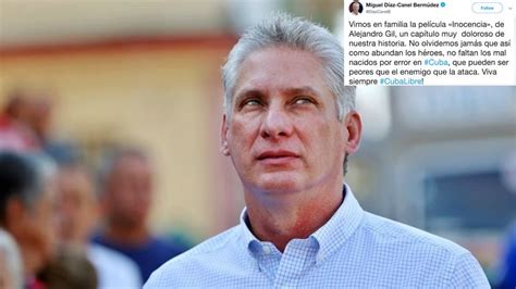 Rechazo a Díaz Canel Los cubanos estamos cansados de tanta muela