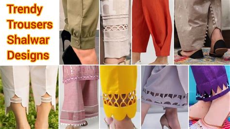 100 Latest Trendy Trousers Designs Capriplazoshalwar Poncha Designs