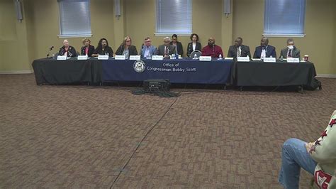 Full Congressman Bobby Scott Hosts Roundtable Following Richneck