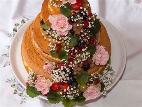 Naked Cake Ou Nude Cake Recette Naked Cake