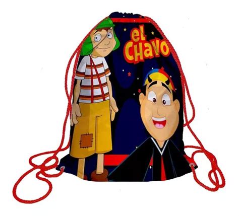 35 Morralito Dulcero Bolo Fiesta Infantil El Chavo 2 Meses Sin Intereses