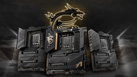 Msi Kicks Off Z Launch With Next Gen Meg Mpg Meg Pro Series