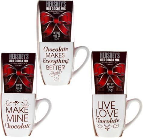 Galerie Hershey S Hot Cocoa Mix And Mug Gift Set Assorted 1 Ct QFC