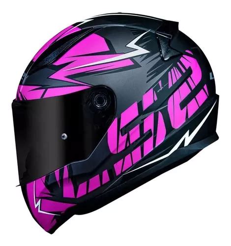 Capacete Feminino Ls Ff Rapid Cromo Rosa Tamanho Do Capacete