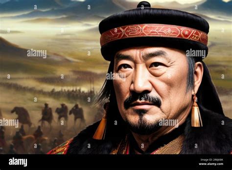 Gengis Khan ou Gengis Khan était un leader et un dirigeant mongol