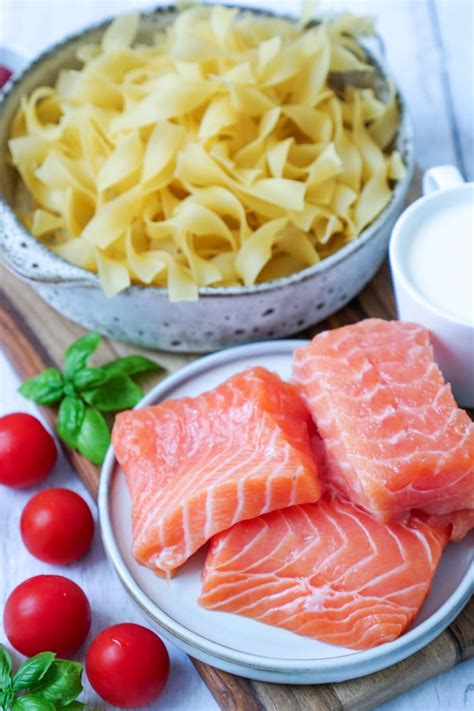 Bandnudeln Auf Lachs Kressesauce Rezepte Suchen