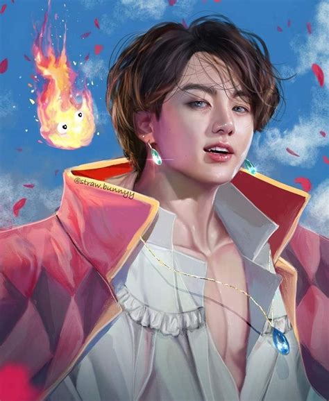 Jungkook Howls Jungkook Fanart Fan Art Bts Drawings The Best Porn