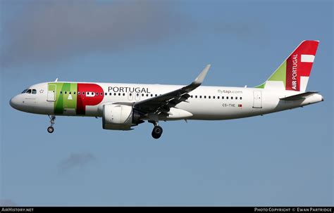 Aircraft Photo Of Cs Tve Airbus A N Tap Air Portugal