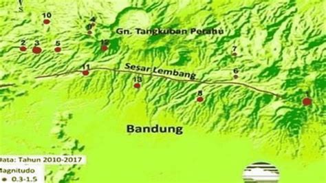 Sesar Lembang Ancaman Gempa Yang Menghantui Bandung Raya Para Ahli