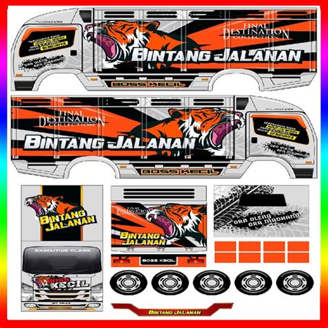 Jual STIKER TRUK OLENG MINIATUR Shopee Indonesia