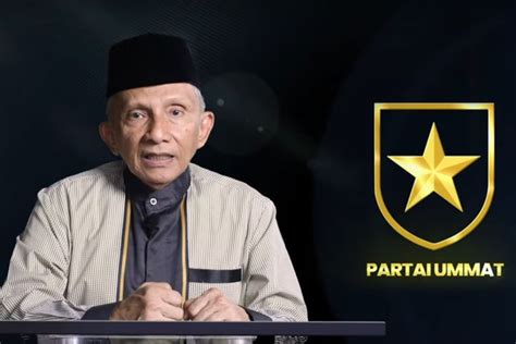 Amien Rais Perkenalkan Logo Partai Ummat Diberi Nama Perisai Tauhid