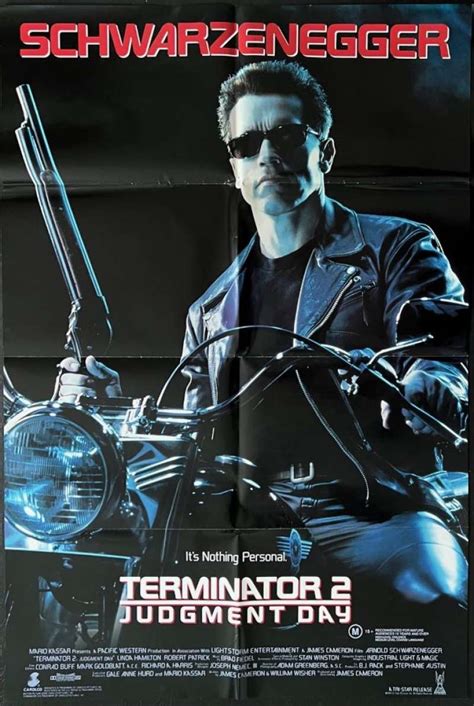 All About Movies Terminator Judgment Day One Sheet Poster Original