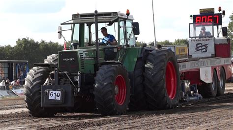 Jan Van De Sluis Fendt 614 LSA E Finale 9 Ton Slep Op Staphorst 2018