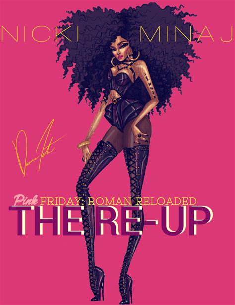 Nicki Minaj Pink Friday Roman Reloaded The Re Up Album Cover